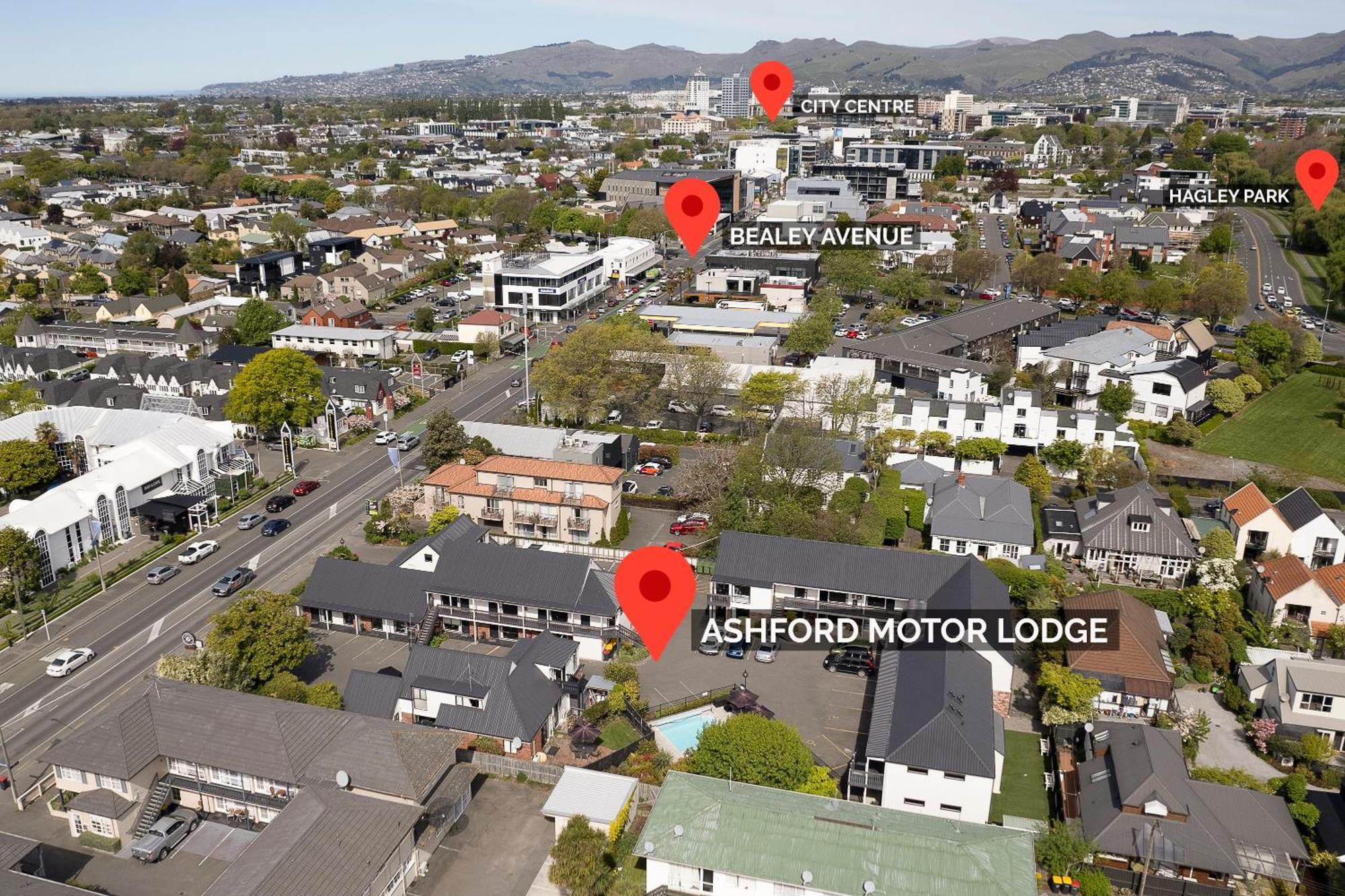Ashford Motor Lodge Christchurch Zewnętrze zdjęcie